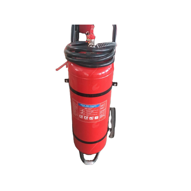 50kg Trolley arida pulveris ignis exstinguit